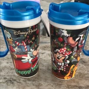 Disney Holiday Travel Mug Set - Blue